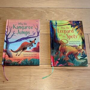 Osborne First Reading Children's Storybook Set - Kangaroo and Leopard